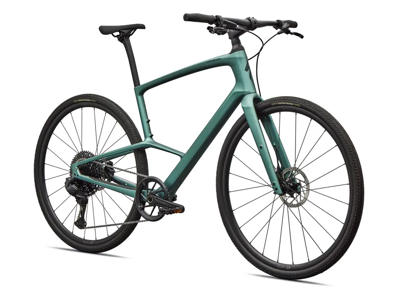 2026 Specialized Sirrus X 6.0 Hybrid Bike - Gloss Fjord Metallic-1