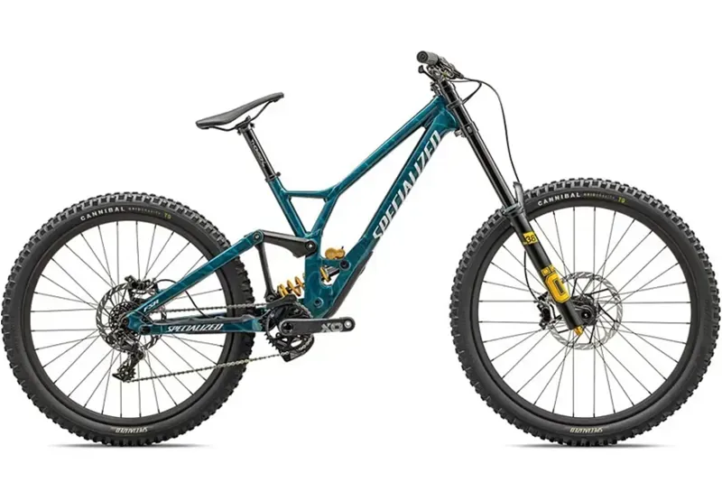 Ex-Demo: Specialized Demo Race Downhill Mountain Bike - Gloss Teal - S2