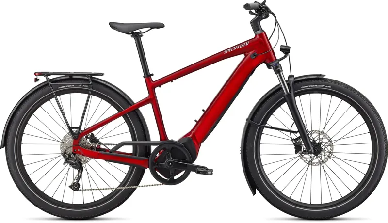 Ex-Demo: Specialized Turbo Vado 3.0 Electric Hybrid Bike - Red - X-Large