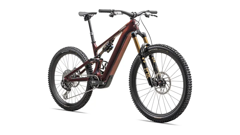 2026 S-Works Turbo Levo 4 Carbon Electric Mountain Bike - Gloss Red Pearl-1