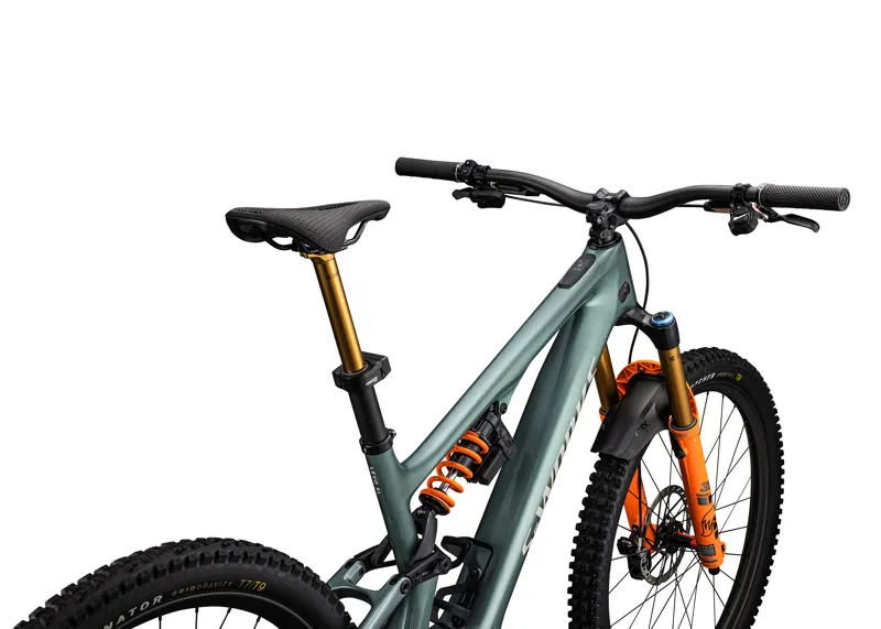 2025 S-Works Turbo Levo SL 2 LTD Electric Mountain Bike - Gloss Fjord Metallic-4