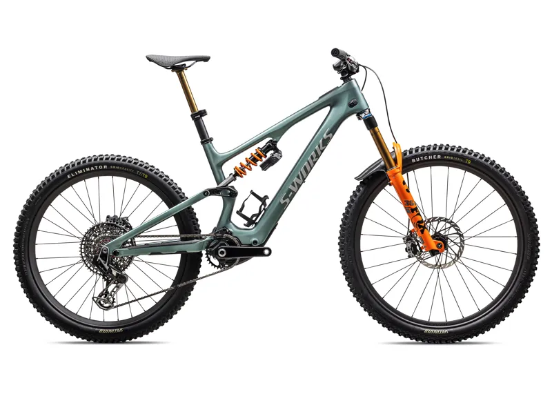 2025 S-Works Turbo Levo SL 2 LTD Electric Mountain Bike - Gloss Fjord Metallic