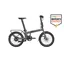 Eovolt Afternoon 20 Pro Folding Electric Bike - Anthracite Grey