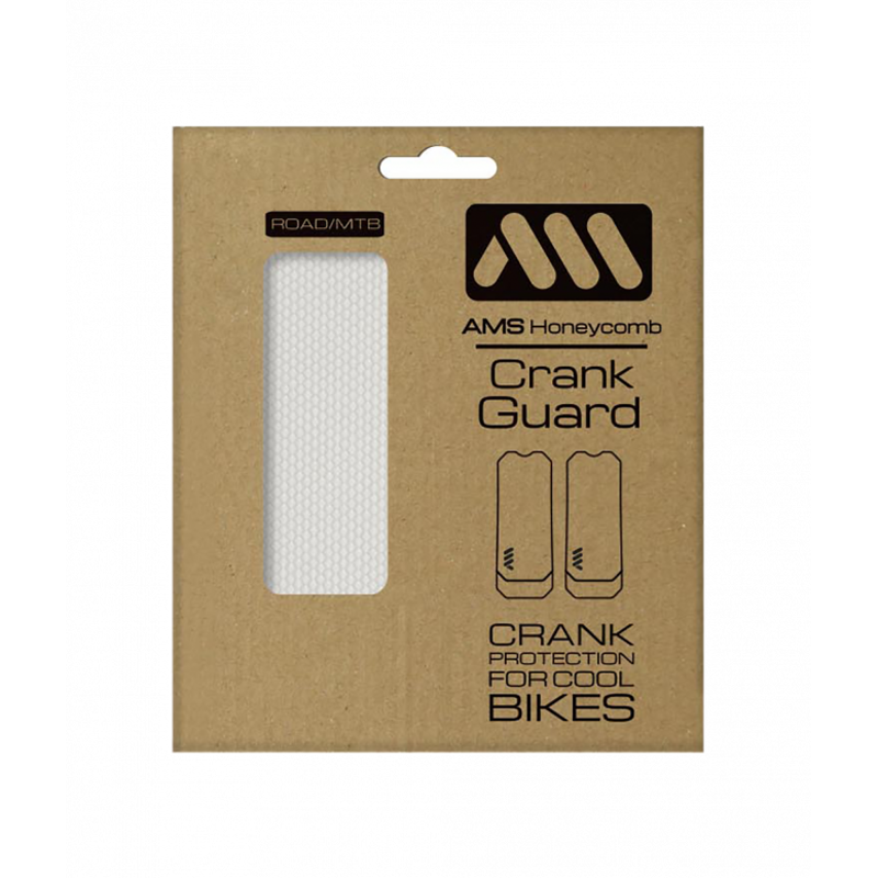 All Mountain Style Crank Guard Frame Protection - Clear-1