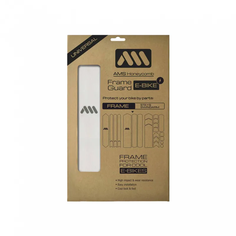 All Mountain Style Frame Guard E-Bike - Clear-1