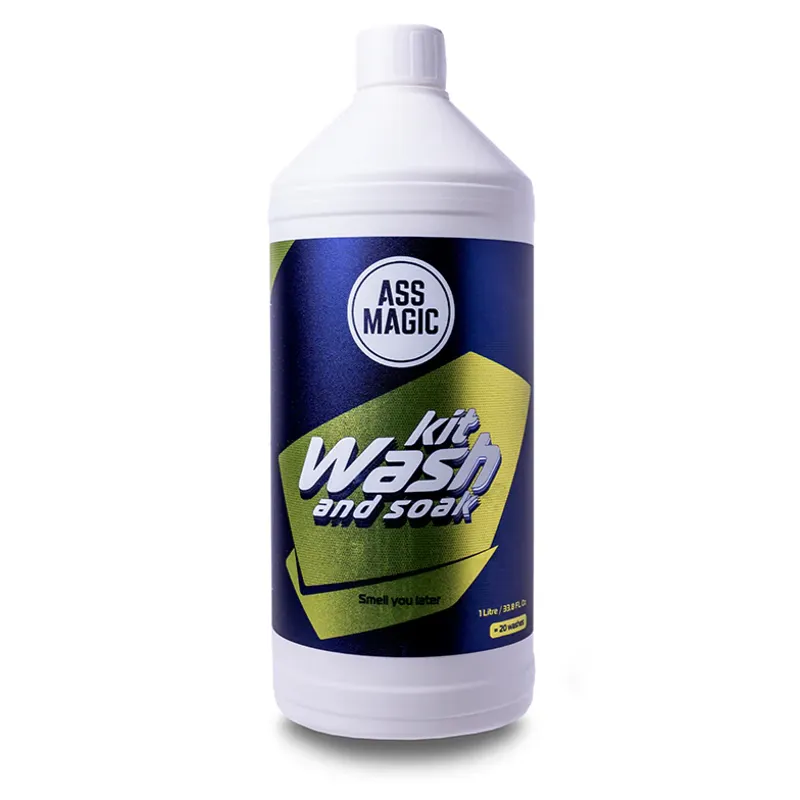 Ass Magic 3-in-1 Enzyme Kit Wash and Soak 1L