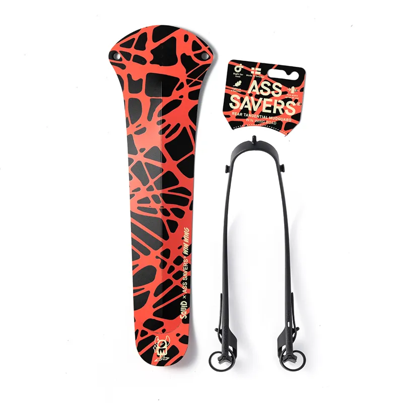 Ass Savers Win Wing 2 Road Bike Rear Mudguard - Squid