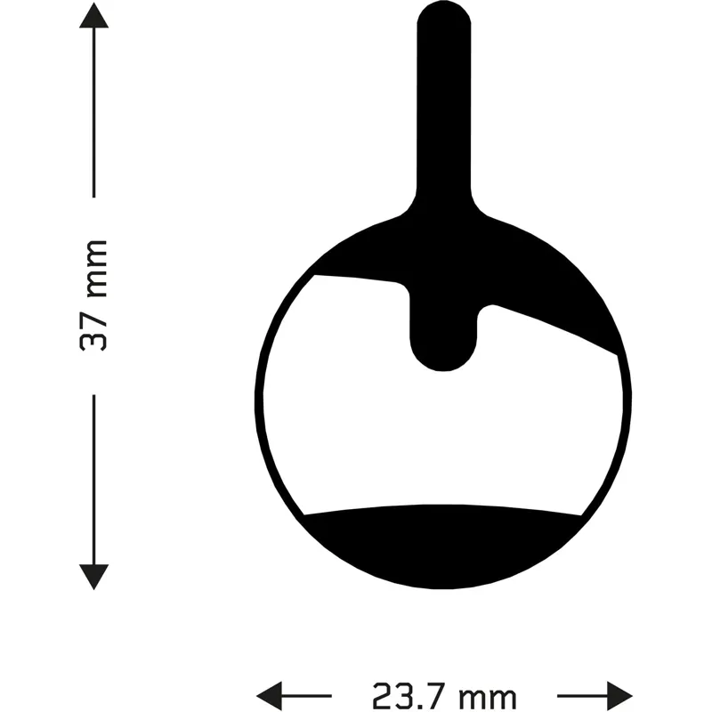 Aztec Organic Disc Brake Pads for Avid BB5 - Black-1