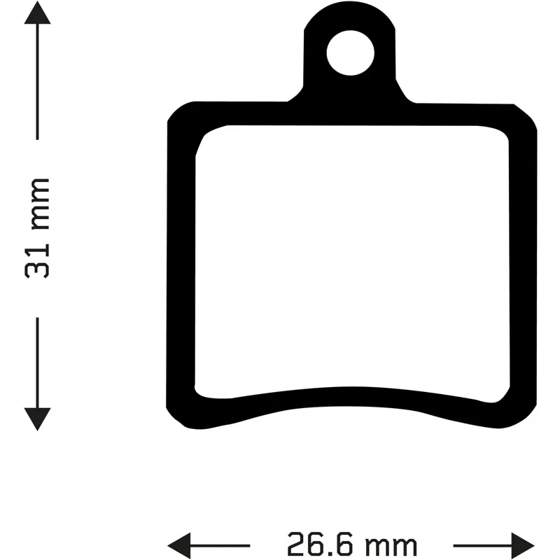 Aztec Organic Disc Brake Pads for Hope Mini Callipers-1