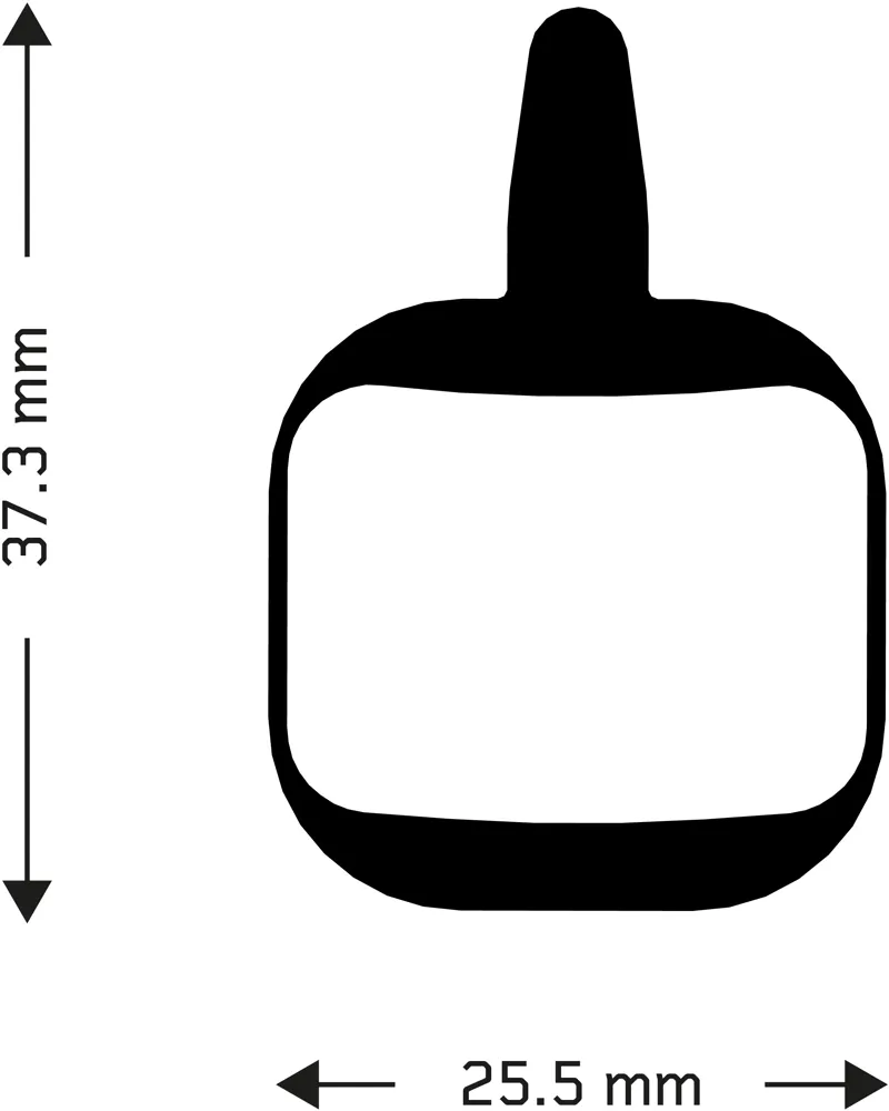 Aztec Organic Disc Brake Pads for Tektro Mechanical Callipers