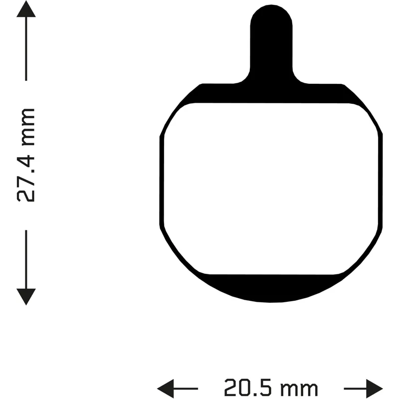 Aztec Sintered Disc Brake Pads for Hayes So1e Callipers-1