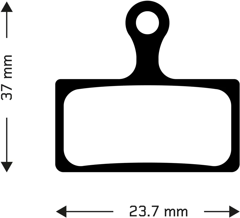 Aztec Sintered Disc Brake Pads for Shimano 2011 XTR 985 Series Callipers