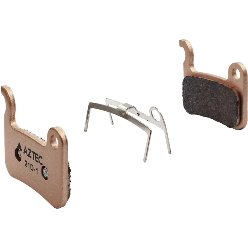 Aztec Sintered Disc Brake Pads for Shimano XTR - Gold-2