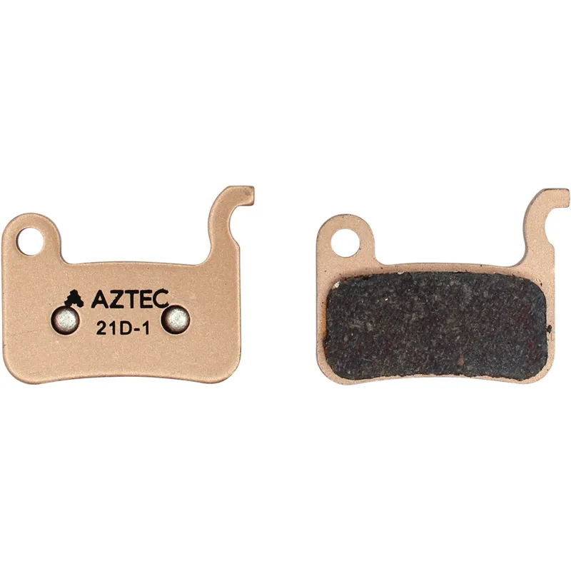 Aztec Sintered Disc Brake Pads for Shimano XTR - Gold
