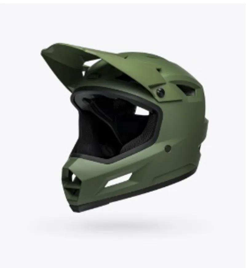 Bell Sanction 2 Full Face Mountain Bike Helmet CE/CPSC - Dark Green