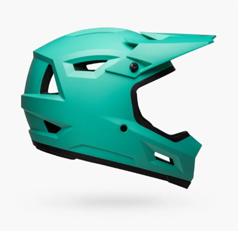 Bell Sanction 2 Full Face Mountain Bike Helmet CE/CPSC - Matte Turquoise-1