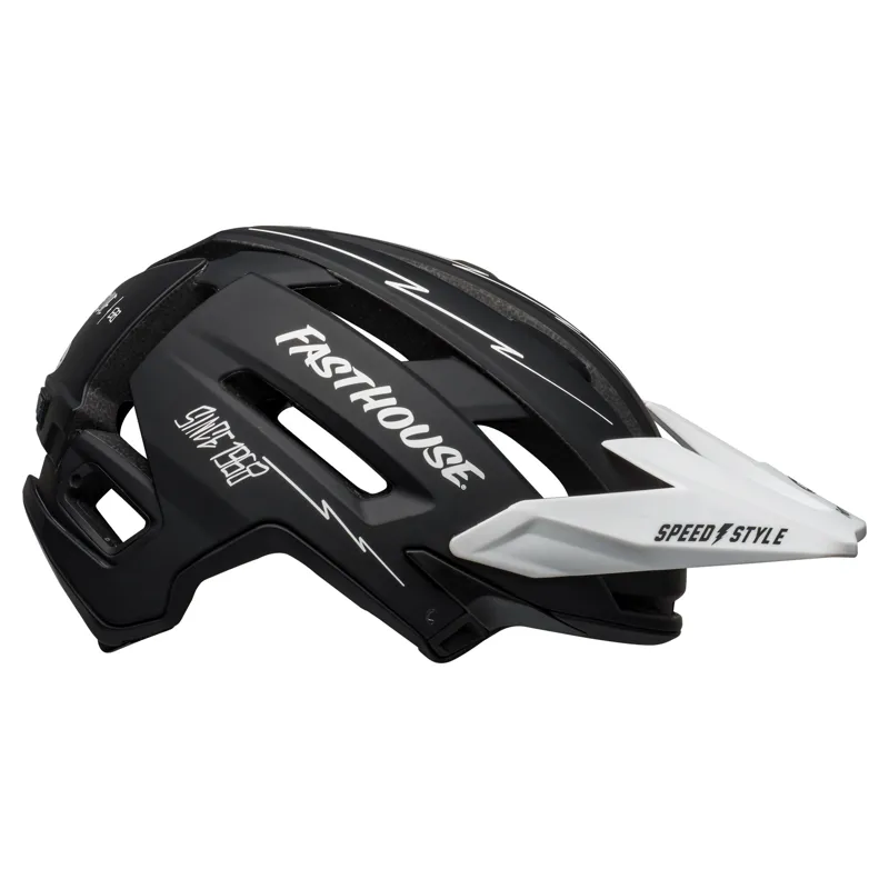 Bell Super Air Spherical Mountain Bike Helmet - Fasthouse Matte Black-1