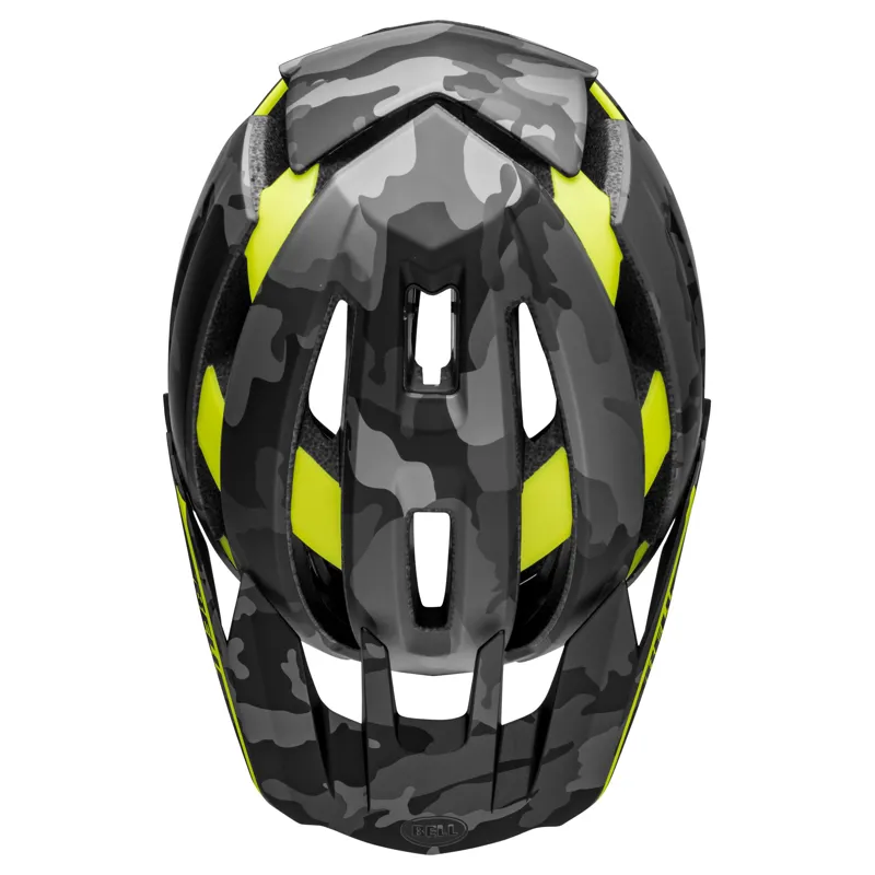 Bell Super Air Spherical Mountain Bike Helmet - Matte Camo - Size Small-4