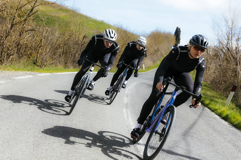 Castelli Perfetto RoS 3 Womens Cycling Jacket - Hibiscus/Black Reflex-3