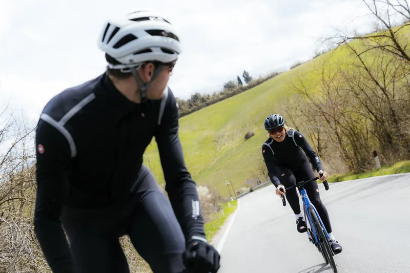 Castelli Perfetto RoS 3 Womens Cycling Jacket - Hibiscus/Black Reflex-4