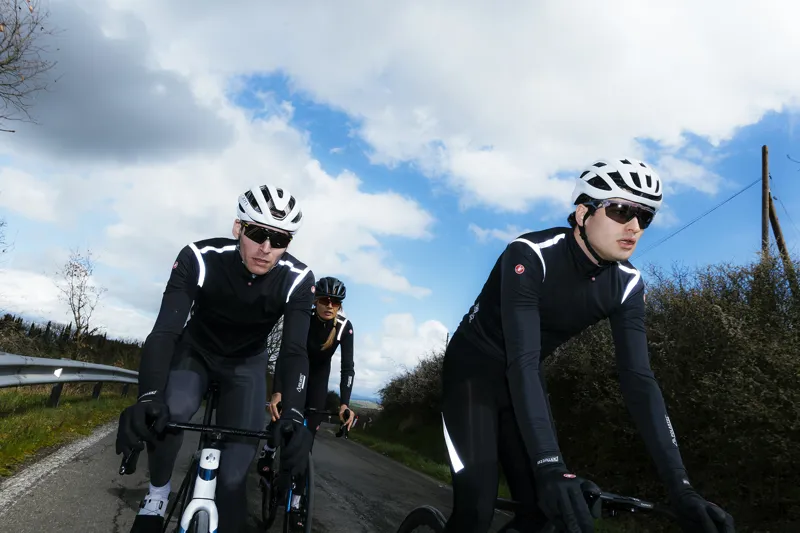 Castelli Perfetto RoS 3 Mens Cycling Jacket - Mocha/Black Reflex-7