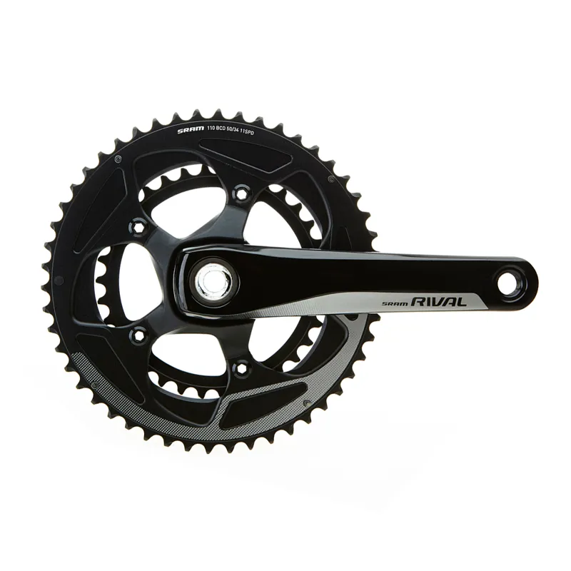 SRAM Rival22 Crankset GXP 175 50-34T Yaw GXP Cups Not Included 11-Speed
