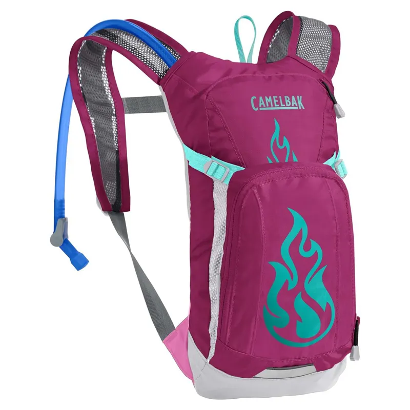 Camelbak Kids Mini Mule 3L Hydration Pack with 1.5L Reservoir - Baton Rouge/Flames