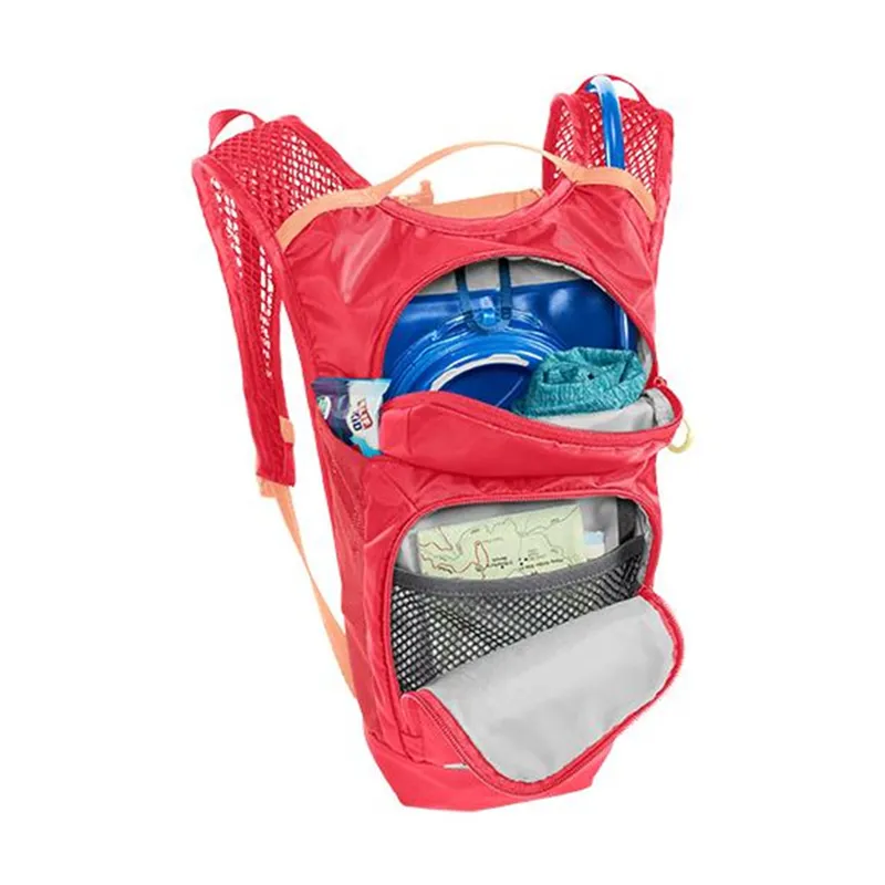 Camelbak Kids Mini MULE 3L Hydration Pack with 1.5L Reservoir - Pink/Flowers-3