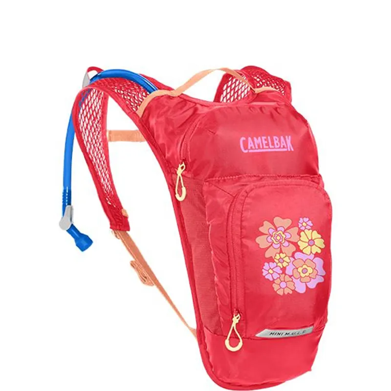 Camelbak Kids Mini MULE 3L Hydration Pack with 1.5L Reservoir - Pink/Flowers