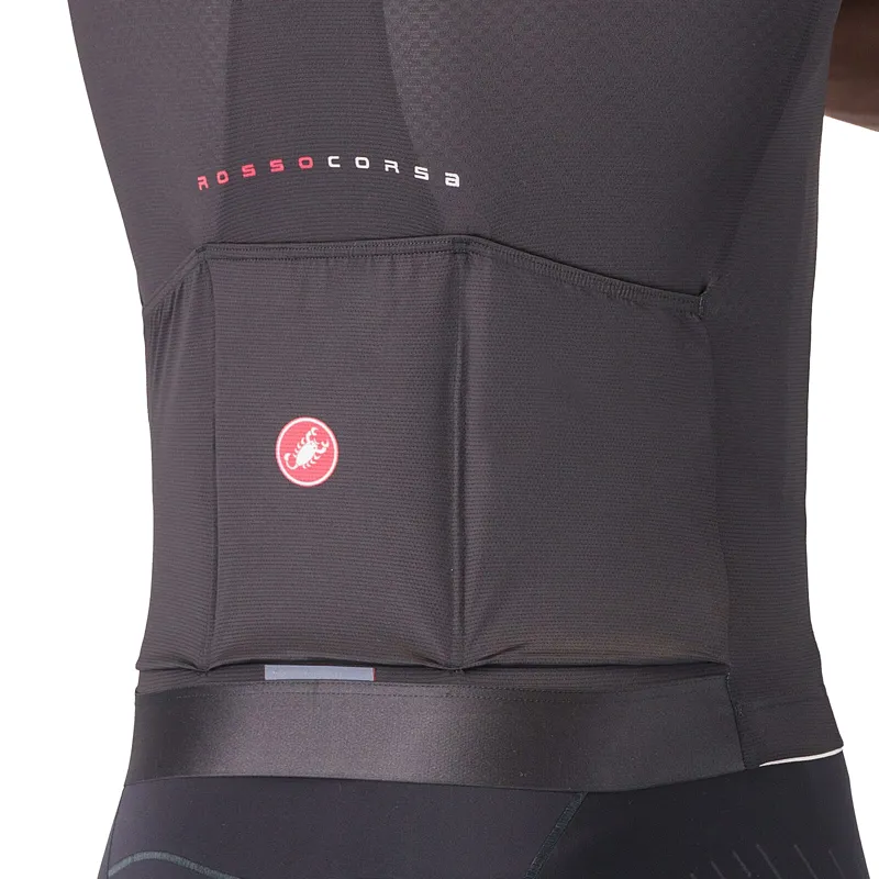 Castelli Aero Race 8S Mens Cycling Jersey - Black-4