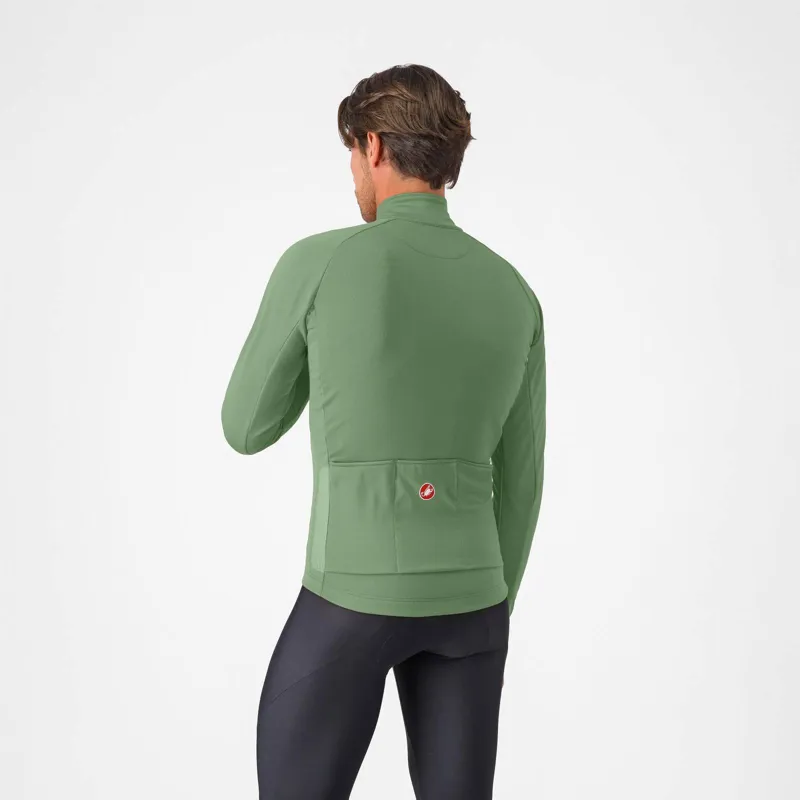 Castelli Competizione Mens Cycling Jacket - Green Pepper-1