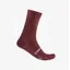 Castelli Espresso 18 Cycling Socks - Deep Bordeaux