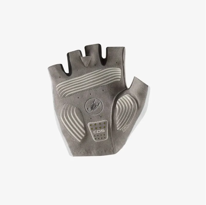 Castelli Espresso Short Finger Cycling Gloves - Light Black - Size Small-1