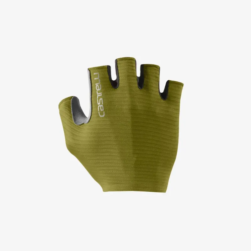 Castelli Espresso Short Finger Cycling Gloves - Sage