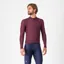 Castelli Espresso Thermal Mens Cycling Jersey - Deep Bordeaux