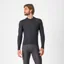 Castelli Espresso Thermal Mens Cycling Jersey - Light Black