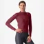 Castelli Espresso Thermal Womens Cycling Jersey - Deep Bordeaux