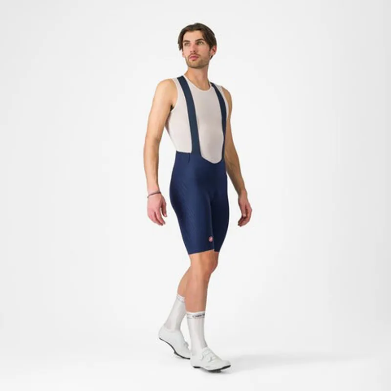 Castelli Free Aero Race S Mens Cycling Bib Shorts - Belgian Blue