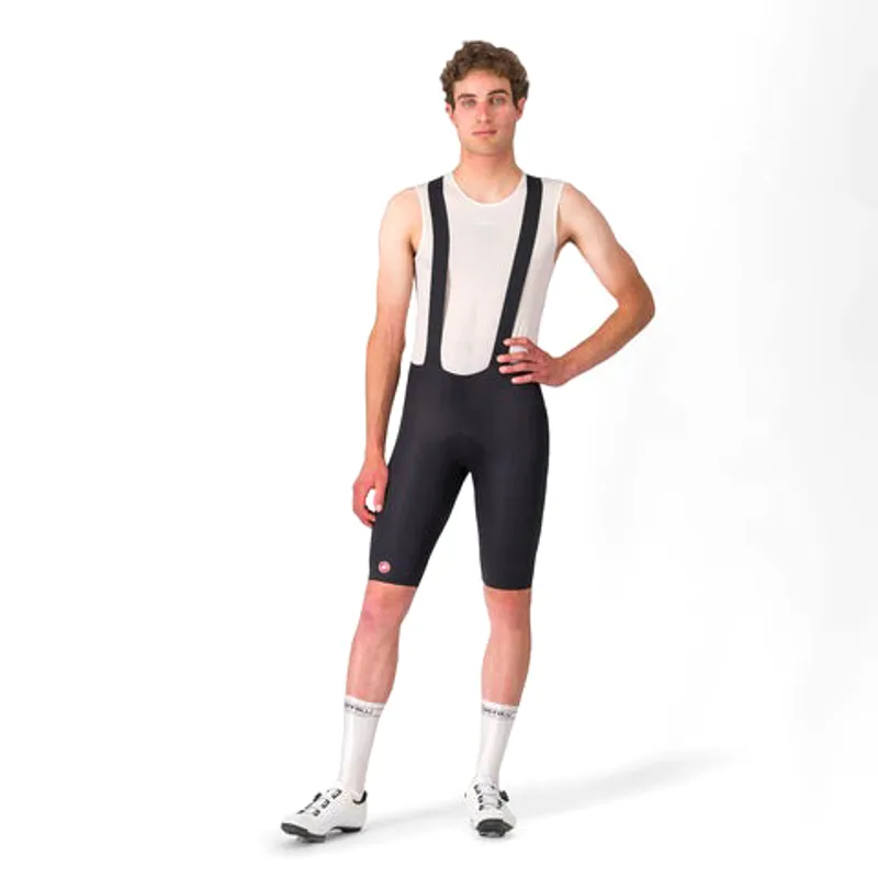 Castelli Free Aero Race S Mens Cycling Bib Shorts - Black