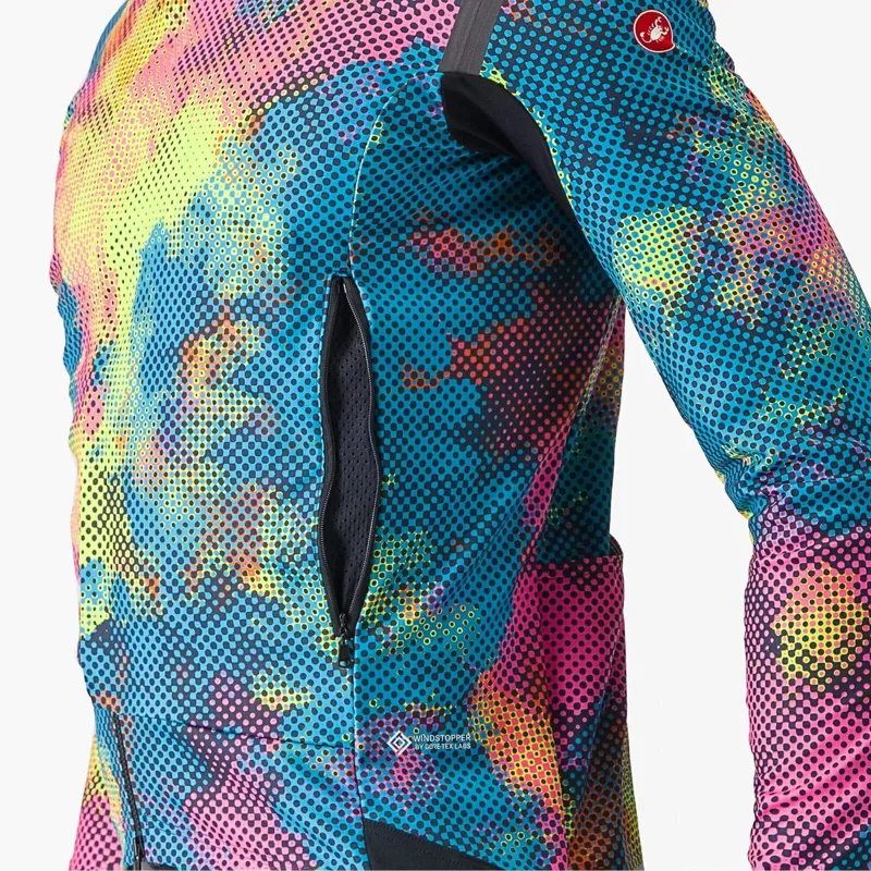 Castelli Perfetto Ltd RoS 2 Cycling Jacket - Multicolour/Pop Fluo-4