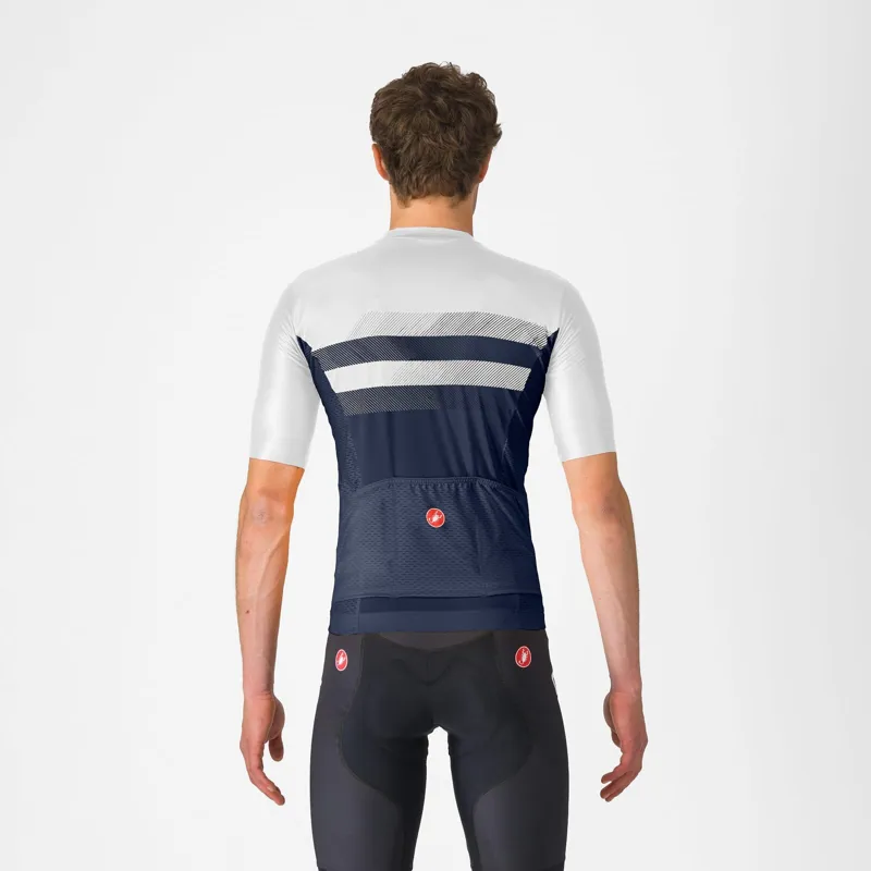 Castelli Simbolo Mens Cycling Jersey - Belgian Blue/White-1