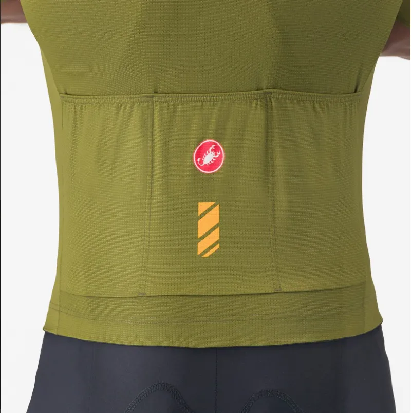 Castelli Unlimited Entrata 3 Mens Cycling Jersey - Sage-3