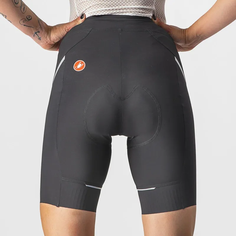 Castelli Velocissima 3 Womens Cycling Shorts - Black/Silver-4