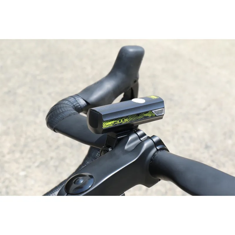 Cateye AMPP 500S Colour Edition Front Bike Light - Black/Green-2