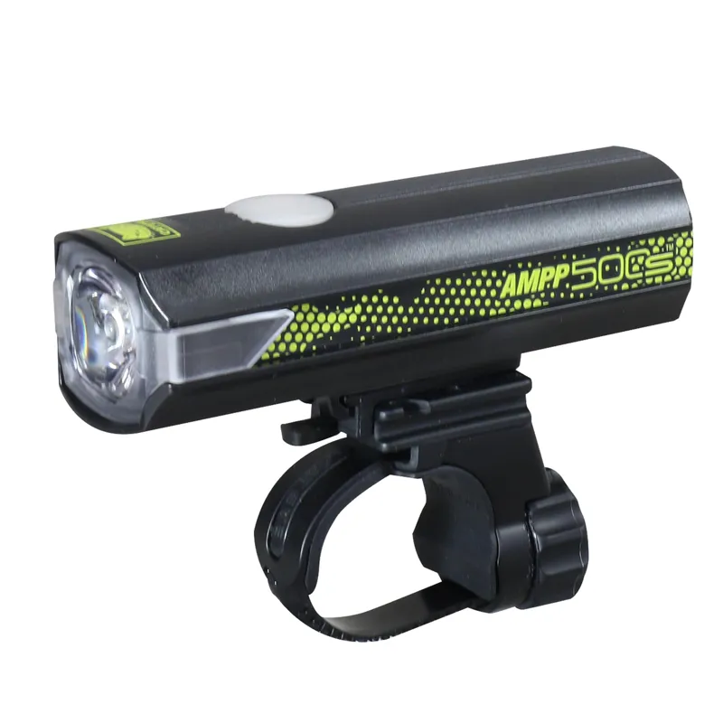 Cateye AMPP 500S Colour Edition Front Bike Light - Black/Green