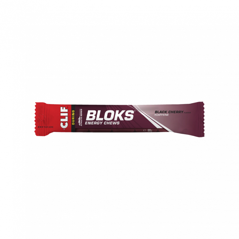 Clif Blok Energy Chews 60g Pack - Black Cherry