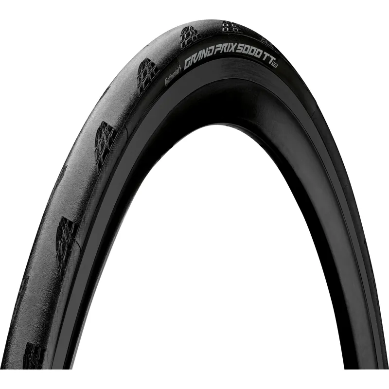 Continental Grand Prix 5000S Tubeless Ready TT 700c Tyre - Black/Black