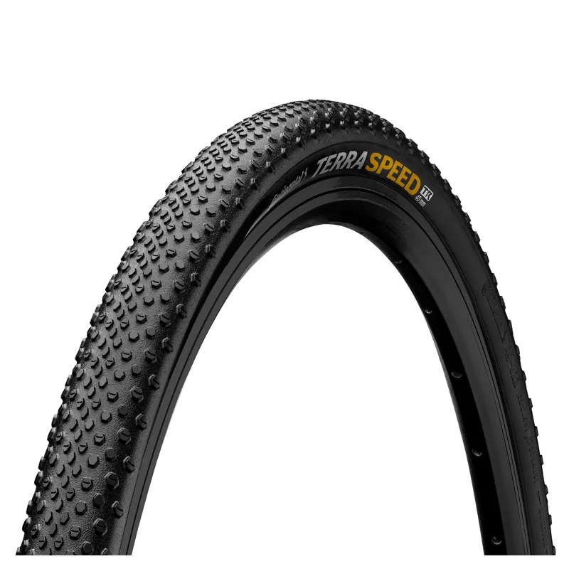 Continental Terra Speed ProTection 700c Foldable BlackChili Tyre - Black
