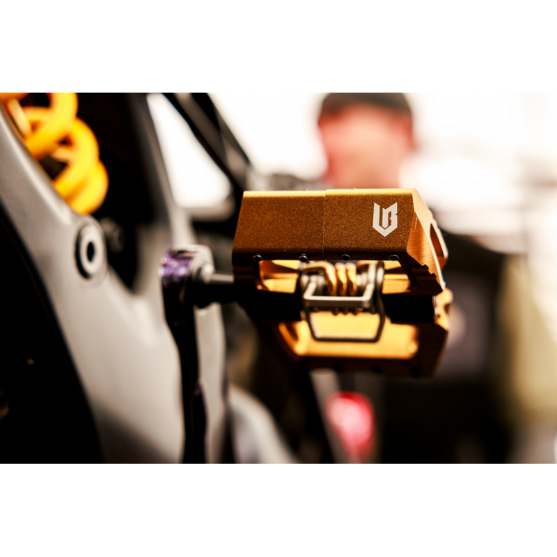 Crankbrothers Mallet DH MTB Clip-In Pedals - Bronze-3