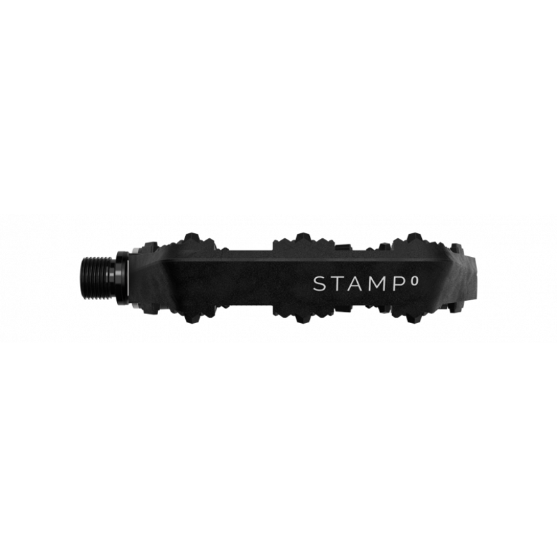 Crankbrothers Stamp 0 Flat Mountain Bike Pedals - Black-1